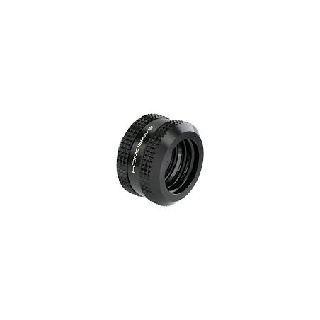 Raccordo tubo rigido barrow 16mm connessione g1/4 pollici nero [fbykn-t16