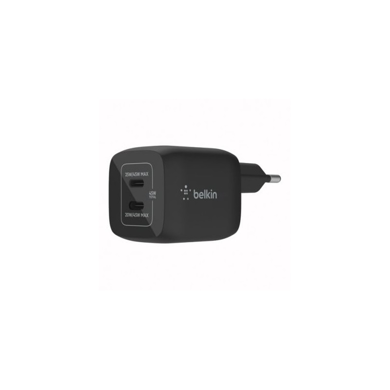Alimentatore da rete belkin boostcharge pro da parete 2xusb-c