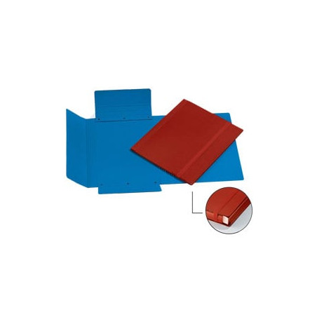 Cartellina in cartone con elastico cartotecnica del garda 3 lembi