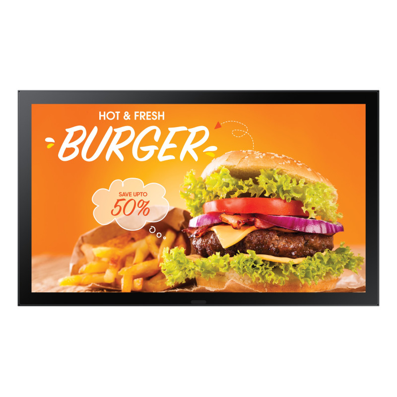 Monitor digital signage led 24'' samsung oh24b ips 1920x1080
