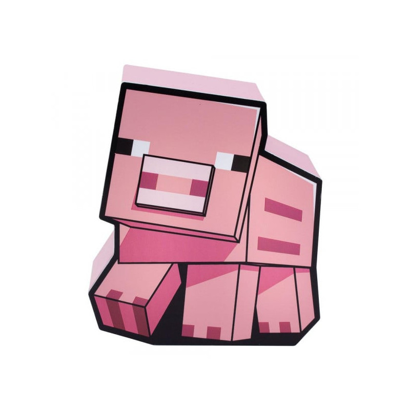 Lampada paladone minecraft maiale rosa [pp9466mcf]