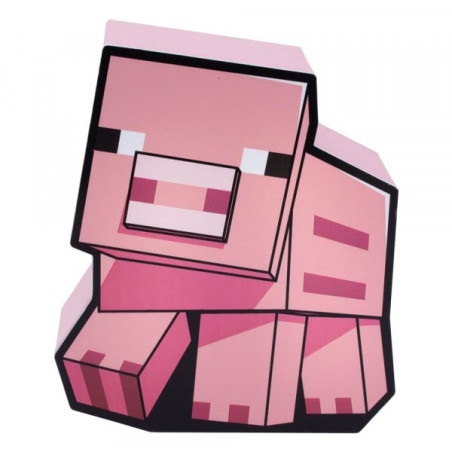 Lampada paladone minecraft maiale rosa [pp9466mcf]
