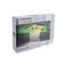 Lampada paladone star wars mandalorian grogu 16cm/verde/bianco [pp10246man]