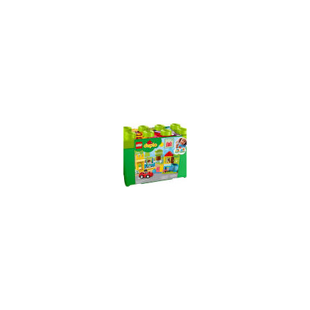 Set di mattoncini lego duplo deluxe scatola del cuore multicolore