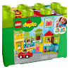 Set di mattoncini lego duplo deluxe scatola del cuore multicolore