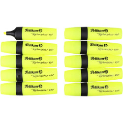 Evidenziatore pelikan 490 neon 10pz giallo [814089]