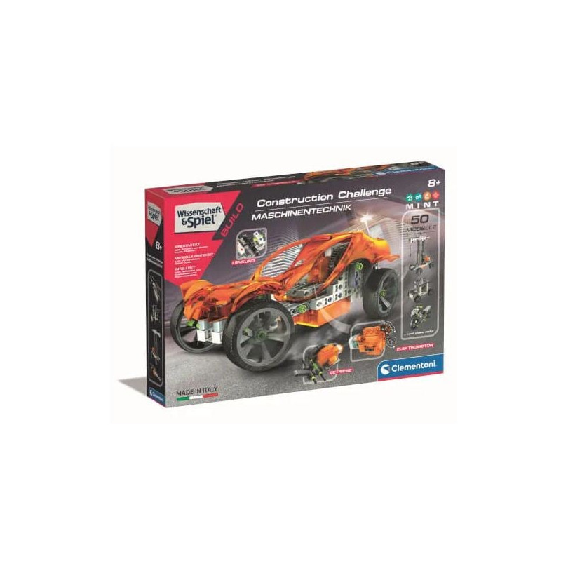 Gioco da costruzione clementoni sfida macchinari [59285]