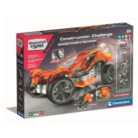 Gioco da costruzione clementoni sfida macchinari [59285]