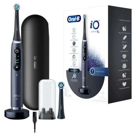 Spazzolino elettrico braun oral-b io series 9n nero [9n black