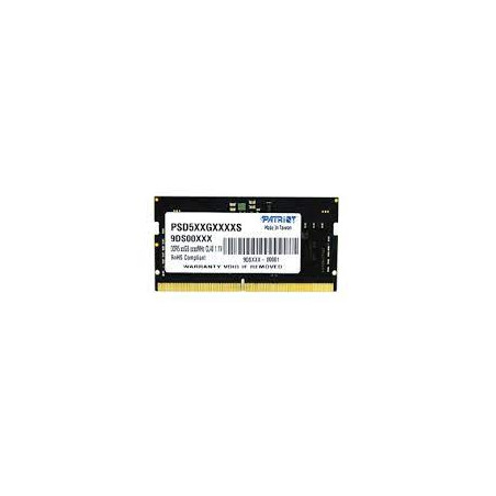 Ram so-dimm ddr5 16gb patriot 4800 mhz psd516g480081s [psd516g480081s]