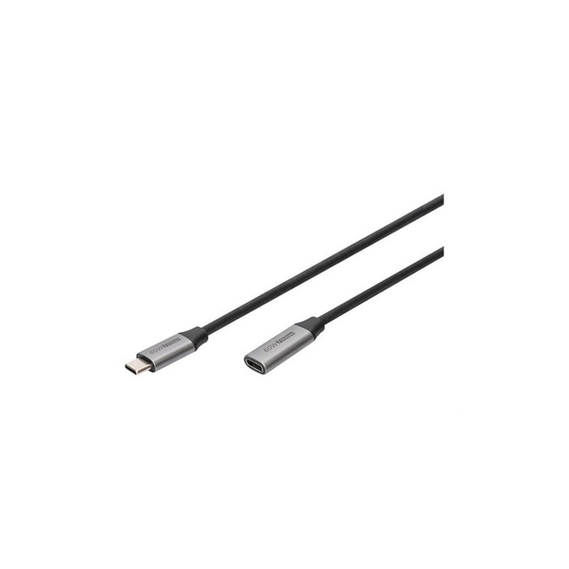 Cavo di prolunga digitus usb-c 3.1 gen.1 tipo c 1m nero [akasspu00000014]
