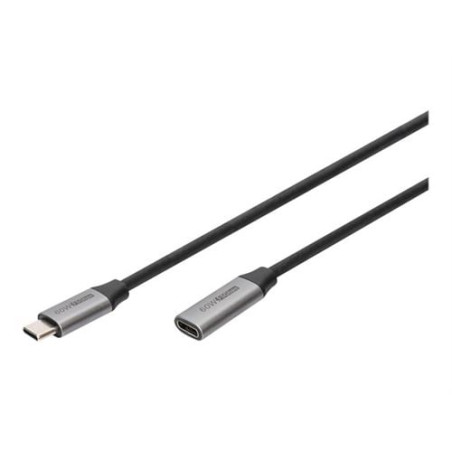 Cavo di prolunga digitus usb-c 3.1 gen.1 tipo c 1m nero [akasspu00000014]
