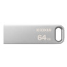 Pen drive 64gb kioxia u366 usb tipo-a argento [lu366s064gg4]