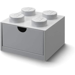 Cassetto scrivania lego brick 4 grigio chiaro [40201740]