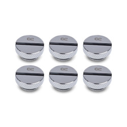 Vite di bloccaggio alphacool ghiacciolo 18x9.5mm 6pz cromo [17623]