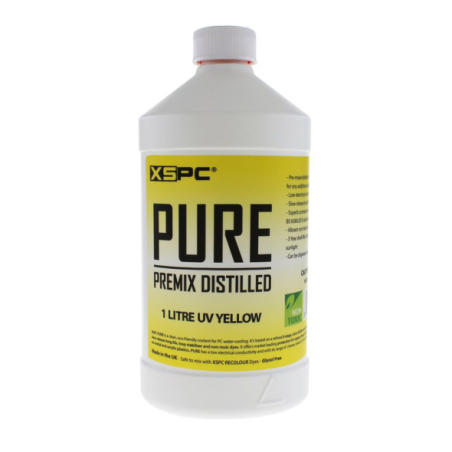 Liquido refrigerante apex pure premix distilled 1l uv giallo [5060596651456]