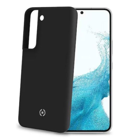 Custodia celly cromo per samsung galaxy s23 5g nero [cromo1032bk]