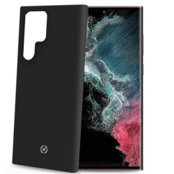 Custodia celly cromo per samsung galaxy s23 ultra 5g nero [cromo1033bk]