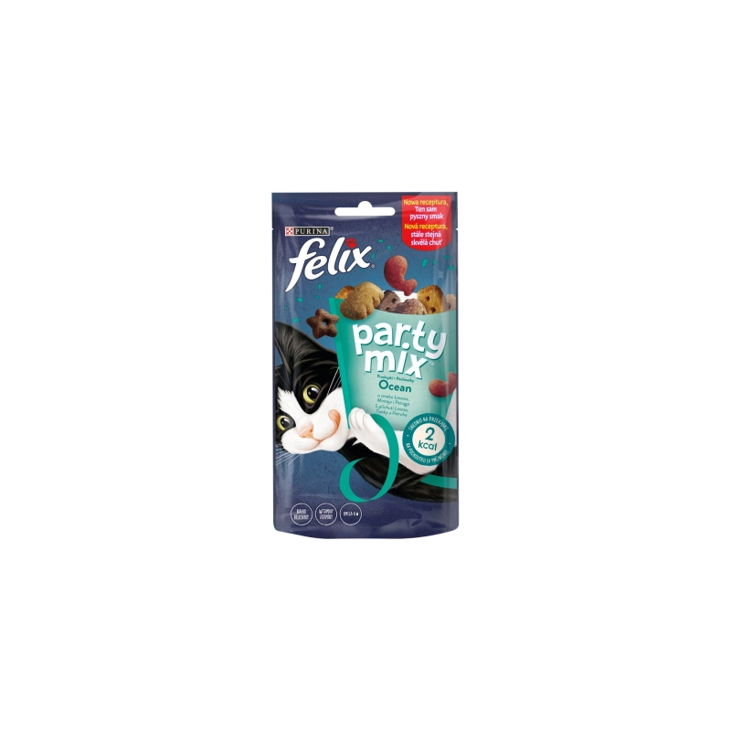 Alimento completo per gatti felix party mix ocean mix 60g