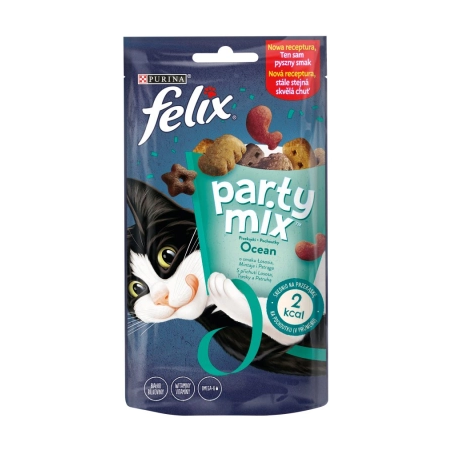 Alimento completo per gatti felix party mix ocean mix 60g