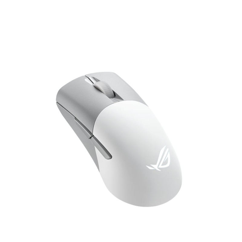 Mouse asus rog keris aimpoint per mano destra wireless 36000dp bianco