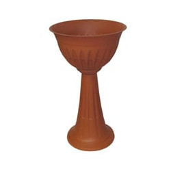Vaso alba calice colonna coccio 43 bama [bama ]