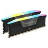 Ram dimm ddr5 32gb corsair vengeance rgb 2x16b nero [cmh32gx5m2b5600c40k]