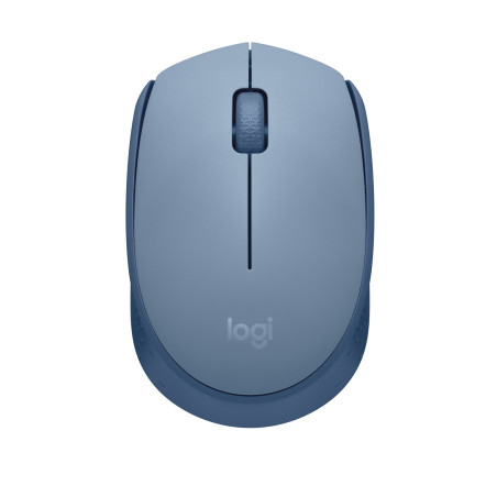 Mouse logitech m171 wireless blu grigio [910-006866]