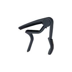 Capotasto dunlop 84fb flat per chitarra acustica nero