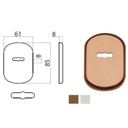 Bocchetta ghidini ghibli all arg 62x86 dm [77298626001]