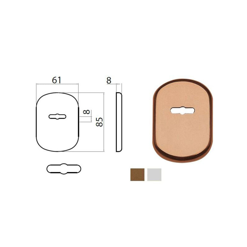 Bocchetta ghidini ghibli all bro 62x86 dm [77298626004]