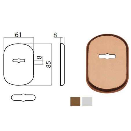 Bocchetta ghidini ghibli all bro 62x86 dm [77298626004]