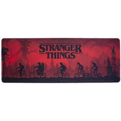 Mousepad paladone stranger things 30x79cm nero/rosso