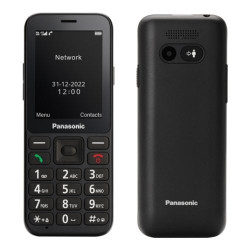 Cellulare panasonic 2.4"/lte/4g/doppia sim/nero