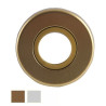 Rosetta tonda ghidini per interno in alluminio 51mm oro/argento [77498533001]
