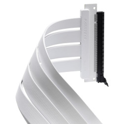 Cavo riser phanteks pcie 4.0 x 16 flachband-kabel 90Â° 30cm bianco