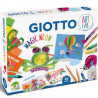 Gioco da tavolo giotto art lab magic neon fila multicolore [f582200]