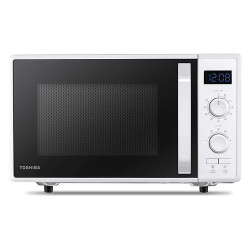 Microonde toshiba 3-in-1 con grill e cottura 900w 23l/bianco