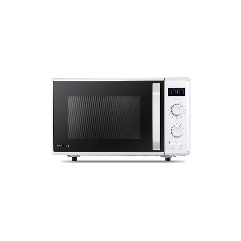 Microonde toshiba 3-in-1 con grill e cottura 900w 23l/bianco