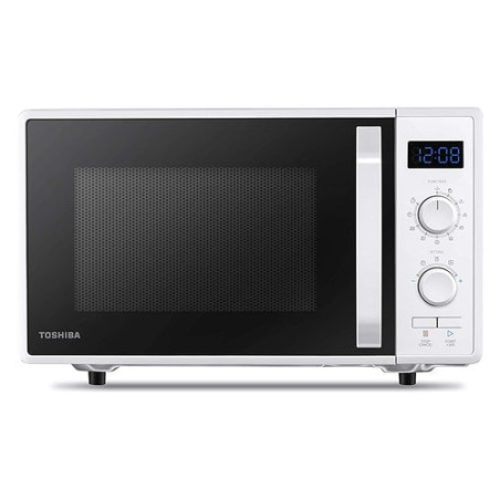 Microonde toshiba 3-in-1 con grill e cottura 900w 23l/bianco
