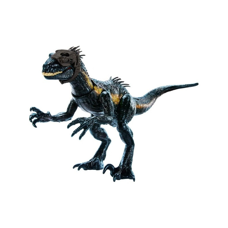 Mattel jurassic world track 'n attack indoraptor nero [hky12]