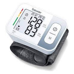 Sfigmomanometro da polso beurer bc28 bianco/grigio [65044]