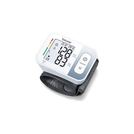 Sfigmomanometro da polso beurer bc28 bianco/grigio [65044]
