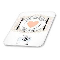 Bilancia da cucina beurer ks19 love bianco [70417]