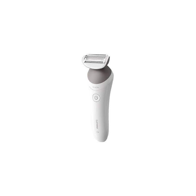 Rasoio per il corpo philips lady shaver series 6000 argento/bianco