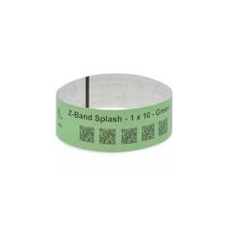 Etichetta per stampante zebra z-band splash braccialetti autoadesiva