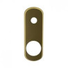 Placca ghidini ghibli per portoncino blindato 85mm oro [77298855004]