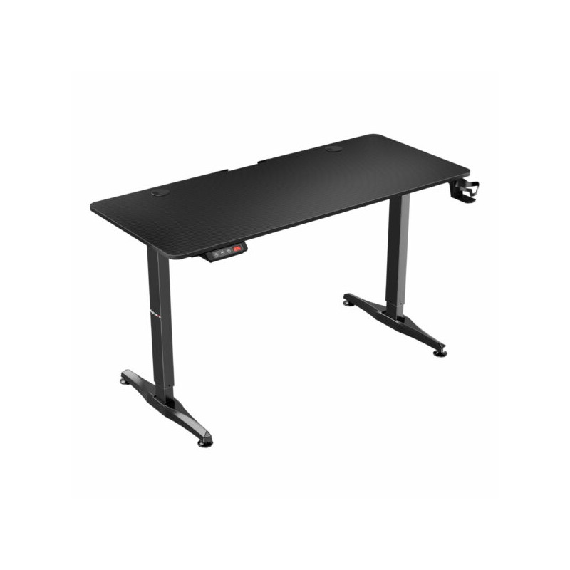 Tavolo da gioco huzaro hero 8.5 per computer 140x60cm nero [hz-hero