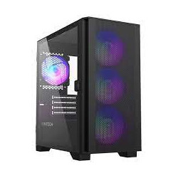 Case montech microatx/mini-itx in vetro temperato nero [air 100