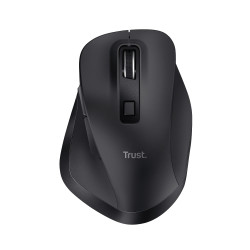 Mouse trust fyda mano destra ottico usb- a/wireless/2400dpi/nero